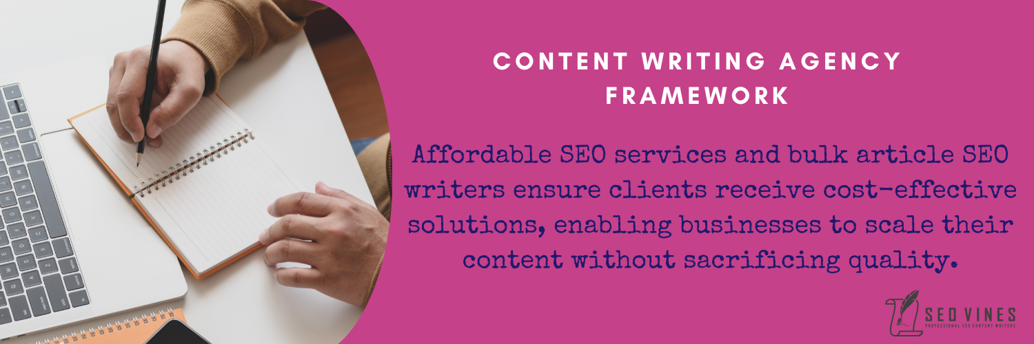 Do Agencies Write Bulk Content? 