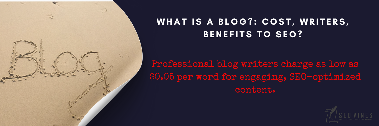 Cost of Writing a Blog