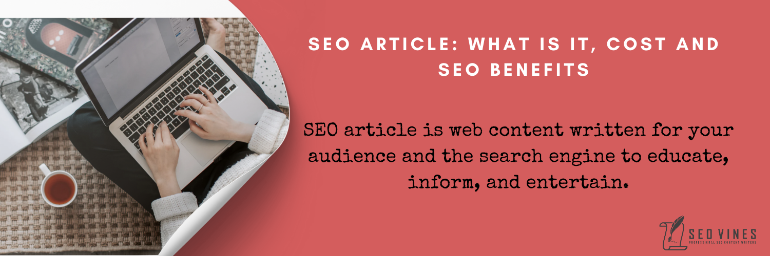 How Much Does an SEO Article Cost? 